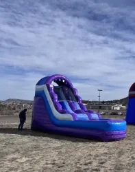 15' Cotton Candy WET/DRY Slide
