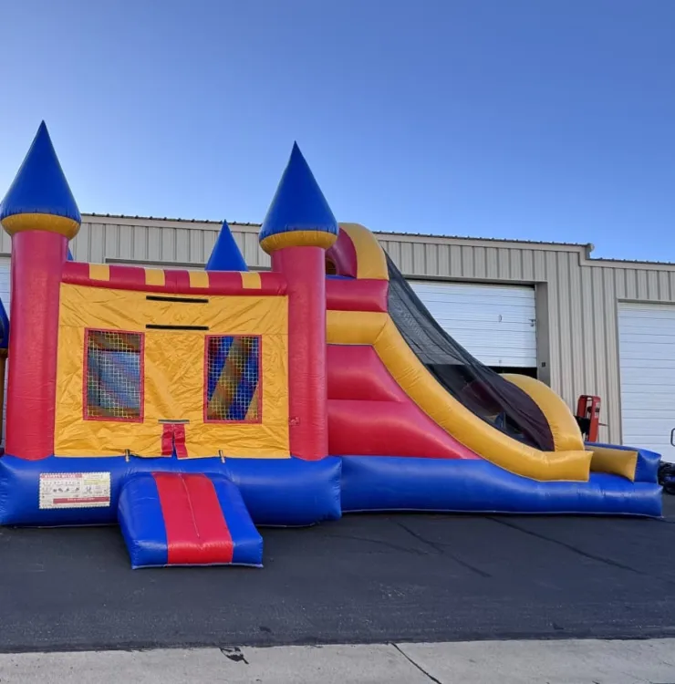 Rainbow Rush Bounce Castle