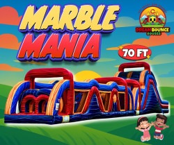70ft Marble Mania Obstacle Course